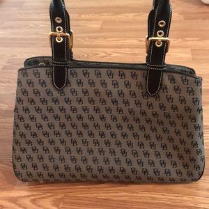 Dooney & Bourke Shoulder Bag Dark Gray and Black